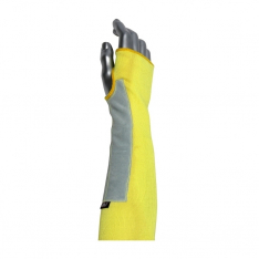PIP 10-KS14TOLP, KUT-GARD KEVLAR 2 PLY SLEEVE, 3X14, LEATHER PATCH