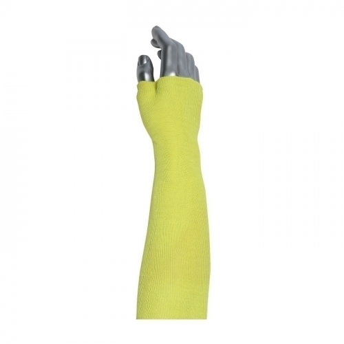 PIP 10-KS18TT, KUT-GARD KEVLAR, 2 PLY SLEEVE W/THUMB-TACK, 3X18 INCH, ANSI A3