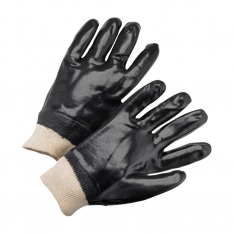 PIP 1007, WEST CHESTER KNIT WRIST, SMOOTH PVC GLOVE, INTERLOCK LINING