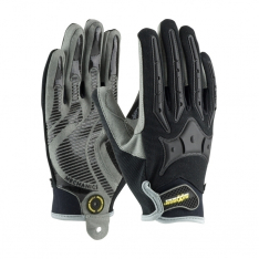PIP 120-4900/L, MAXIMUM SAFETY BRICKYARD, SYNTHETIC LEATHER PALM W/ TPR REINFORCEMENTS