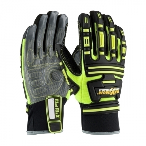 PIP-120-5275-XXL, Roustabout KVW,Hi-Vis Ylw, Dorsa