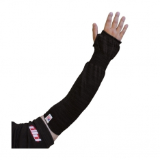 PIP 15-214BKLTO, BLOUSY FIT BLACK PRITEX SLEEVE, 14" WITH THUMB HOLE