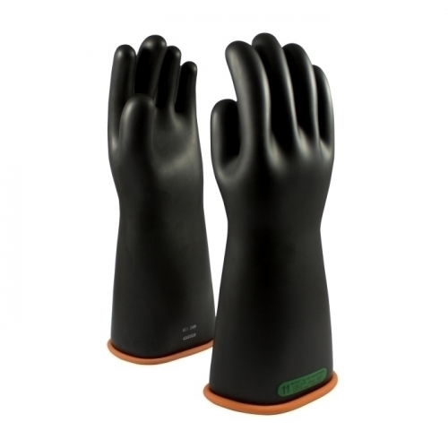 PIP 155-3-16/11, NOVAX INSULATING GLOVE, CLASS 3, 16 IN., BLK./ORN., STRAIGHT CUFF