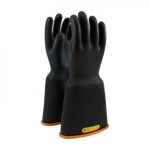 PIP 159-2-16/10, NOVAX INSULATING GLOVE, CLASS 2, 16 IN., BLK./ORN., BELL CUFF