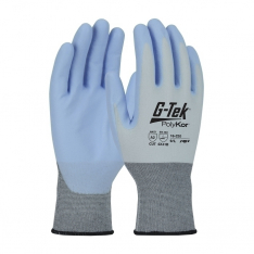 PIP 16-320/L, G-TEK POLYKOR W/ X7, 18G BLUE SEAMLESS KNIT, BLUE NEOFOAM GRIP A2