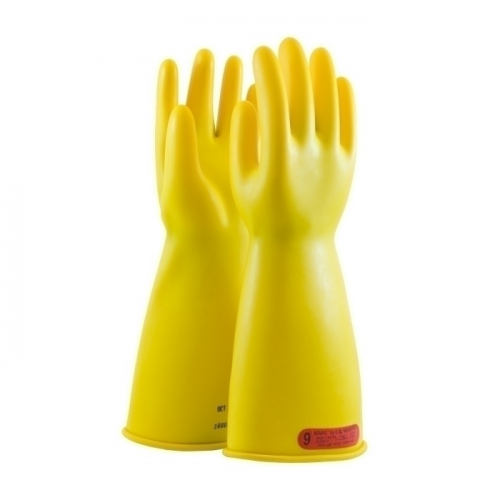PIP 170-0-14/10, NOVAX INSULATING GLOVE, CLASS 0, 14 IN., YLW., STRAIGHT CUFF