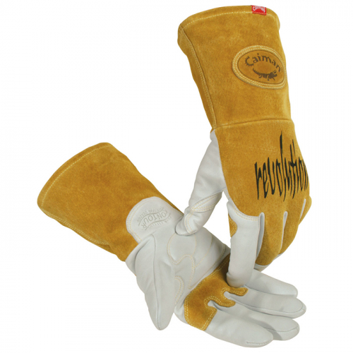 PIP 1868-4, GLOVE, CAIMAN REVOLUTION, UNLINED, KIDSKIN, LONG CUFF, MEDIUM