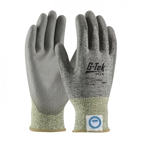PIP 19-D320/XXL, G-TEK 3GX DYNEEMA DIAMOND, 13G S&P POLY SHELL, GRAY PU SMOOTH GRIP, A3
