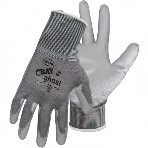 PIP 1PU300011, SEAMLESS KNIT NYLON GLOVE,POLYURETHANE GRIP,MED. WEIGHT,11