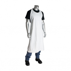 PIP 200-07501, VINYL POT SINK APRONS, 8 MIL., WHITE, 35IN.X45IN.