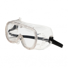 PIP 248-4400-300, BASIC-DV GOGGLE, CLR LENS, CLR PVC FRM, ELASTIC STRAP, OTG, UNCOATED