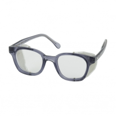 PIP 249-5907-400, TRAD SPEC, CLR LENS AS/AF, SMOKE FRM WIRE SIDESHIELDS, U-FIT TMPLS