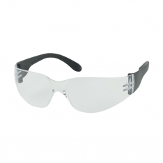 PIP 250-01-0000, Z12, CLR AS LENS, BLK TMPLS, RELAXED BRIDGE, FLEXIBLE TMPLS