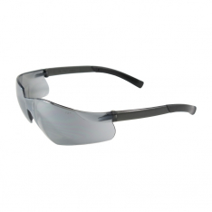 PIP 250-06-0005, Z13, SLV MIR AS LENS, BLK TMPLS, RUBBER TMPLE ENDS
