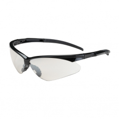 PIP 250-28-0000, ADVERSARY, CLR AS LENS, GLOSS BLK FRM, RUBBER TMPLS & BRIDGE
