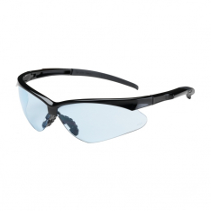 PIP 250-28-0003, ADVERSARY, LT BL AS LENS, GLOSS BLK FRM, RUBBER TMPLS & BRIDGE