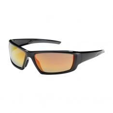 PIP 250-47-0004, SUNBURST, RED MIR PLUS, AS/AR, BLK FRM, RUBBER PADS & TEMPLE TIPS