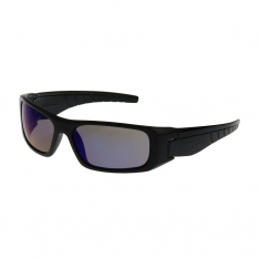 PIP 250-53-0006, SQUADRON, BLUE MIRROR PLUS LENS, AS, BLACK FRAME