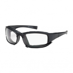 PIP 250-CE-10090, CEFIRO, CLR LENS, BLK FULL FRM W/ FOAM PADDING, AF, TMPLS &STRAP