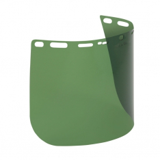 PIP 251-01-5212, PETG FACESHIELD, MEDIUM GRN, UNIV .40 X 8 X 15.5