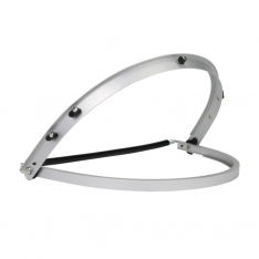 PIP 251-01-5270, ALUMINUM HARD HAT BRACKET FOR FACESHIELDS, FULL BRIM STYLE