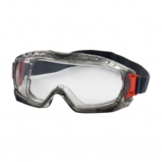 PIP 251-60-0020, STONE, IV, CLR LENS, GRY FRM, ELASTIC STRAP, AF/AS LENS FOGLESS360