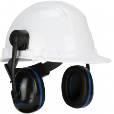 PIP 263-NP112, CAP MOUNTED EAR MUFF, 20 DB NRR, UNIVERSAL,BLUE/BLACK, DIELECTRIC