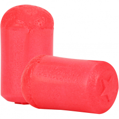 PIP 267-HPF710, SOFTSTAR, PU FOAM, UNCORDED, 30 DB NRR, RED, CYLINDRICAL, 200/BOX