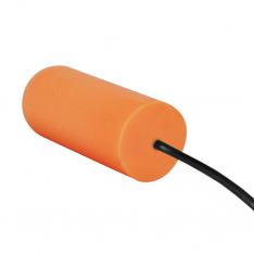 PIP 267-HPF810C, MEGA BULLET PLUS EAR PLUGS CORDED 33 DB NRR ORANGE PU FOAM 100/BOX