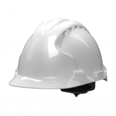 PIP 280-AHS150-10, JSP MK8 EVOLUTION, WHITE, LINER W/ TEXTILE SUSP, WHEEL RATCHT, CLASS E