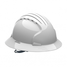 PIP-280-EV6141-10, JSP Evo6141 Full Brim, White, 6