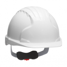 PIP 280-EV6151-10, JSP EVOLUTION 6151, WHITE, 6-PT TEXTILE SUSP, WHEEL RATCHT, CLASS E