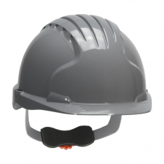 PIP 280-EV6151-40, JSP EVOLUTION 6151, GRAY, 6-PT TEXTILE SUSP, WHEEL RATCHT, CLASS E