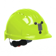 PIP 280-EV6151M-LY, JSP EVO6151 FOR MINING,LIME YELLOW, LAMP BRACKET, WHEEL RATCHT, CLASS C