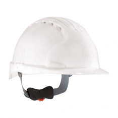 PIP 280-EV6151V-10, JSP EVOLUTION 6151, WHITE, VENTED, 6-PT SUSP, WHEEL RATCHET, CLASS C