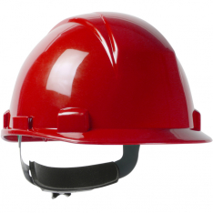 PIP 280-HP1142RSP-15, LOGAN, CAP STYLE, WHEEL RATCHET, TYPE II, CLASS E, RED