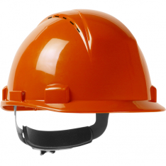 PIP 280-HP1142RSPV-03, LOGAN, CAP STYLE, WHEEL RATCHET, TYPE II, CLASS C, VENTED, ORANGE,