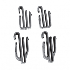 PIP 281-CL-SET, CLIP SET FOR LAMP/GOGGLE ATTACHMENT EVOLUTION 6100 CAP STYLE HARD HATS