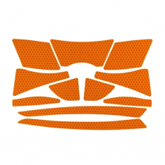 PIP 281-CR2-10-OR, CR2 REFLECTIVE KIT FOR EVO6100 HARD HAT, CAP STYLE, ORANGE, 10/PACK