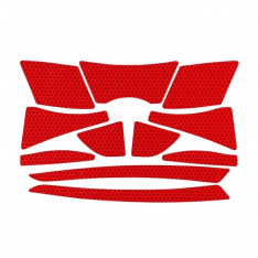 PIP 281-CR2-10-RE, CR2 REFLECTIVE KIT FOR EVO6100 HARD HAT, CAP STYLE, RED, 10/PACK