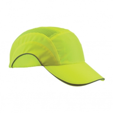 PIP 282-ABR170-LY, JSP HARDCAP A1+ LOW-PROFILE, HI-VIS LIME, STD 2.75" BRIM, HDPE LINER LINER