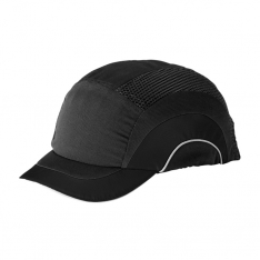 PIP 282-ABS150-11, JSP HARDCAP A1+ LOW-PROFILE, BLACK/ BLACK, SHORT 2" BRIM, HDPE LINER LINER
