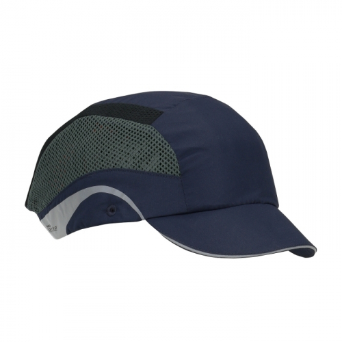 PIP 282-AES150-21, JSP HARDCAP AEROLITE, NAVY, LIGHT WEIGHT, SHORT 2" BRIM, HDPE LINER LINER