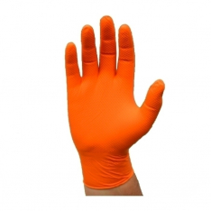 PIP 2940/2XL, WEST CHESTER 7 MIL INDUSTRIAL GRADE POWDER FREE NITRILE GLOVE ORANGE