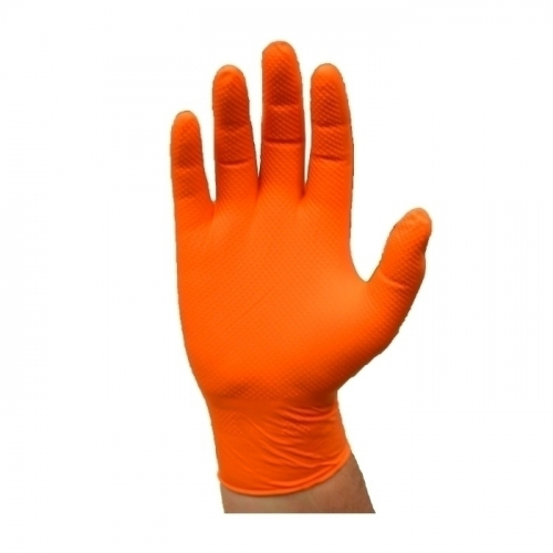 PIP 2940/2XL, WEST CHESTER 7 MIL INDUSTRIAL GRADE POWDER FREE NITRILE GLOVE ORANGE