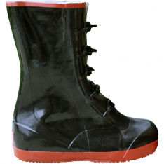 PIP 2PP629715, BLACK, RUBBER OVER-THE-SHOE ARCTIC 5 BUCKLE BOOTS