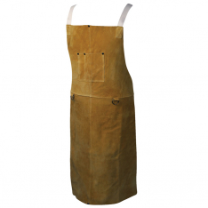 PIP 3136, APRON, BOARHIDE, BIB STYLE,  36"