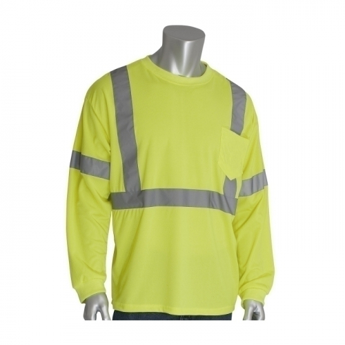 PIP 315-1350FR/2X, FR CLASS 3 ANSI 107 LS SHIRT, 8.6 CAL, 8OZ. COTTON, FR TAPE, LY