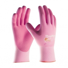 PIP 34-8264/L, MAXIFLEX ACTIVE, 15G PINK NYLON/ ELASTANE SHELL, PINK FOAM NITRILE