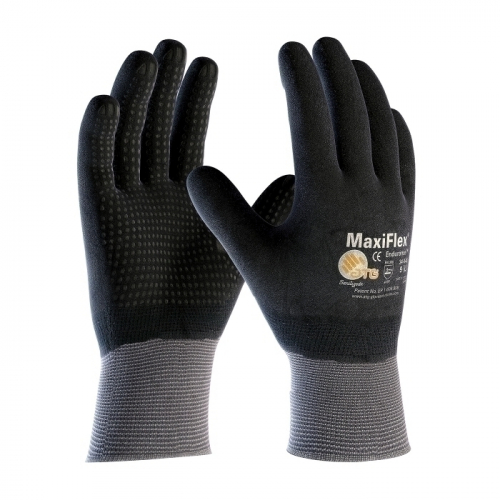 PIP 34-846T/XXL, MAXIFLEX ENDURANCE, 15G NYLON, FULL NITRILE W/ MICRO DOT PALM, TAGGED